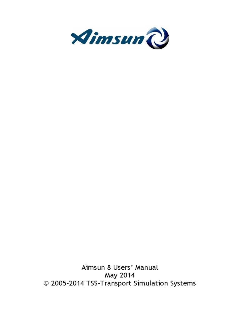 aimsun manual